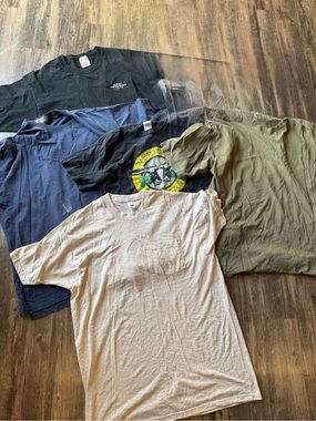 5 90’s Vintage Men’s Shirt Sizes L, XL, XXL